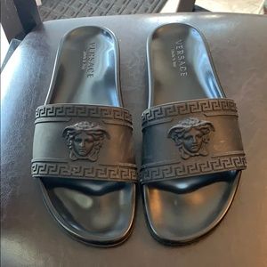 Versace flip flops